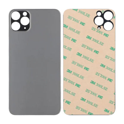 iPhone 11 Pro Max Back Glass with Adhesive Tape - Black