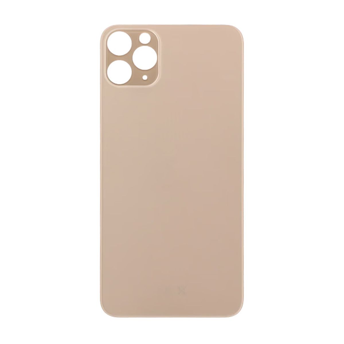 iPhone 11 Pro Max Baksida Glas med Självhäftande tejp - Guld