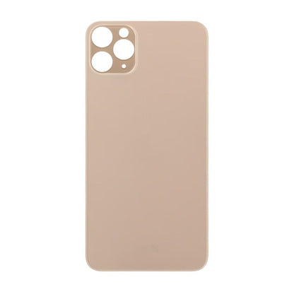 iPhone 11 Pro Max Baksida Glas med Självhäftande tejp - Guld