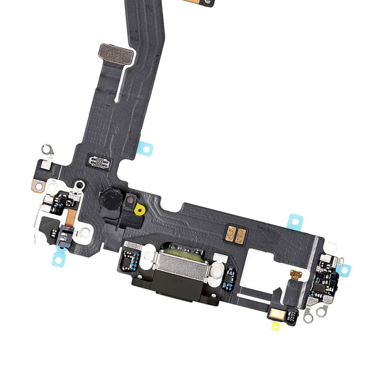 iPhone 12/12 Pro Charging Port With Flex Cable Original Black