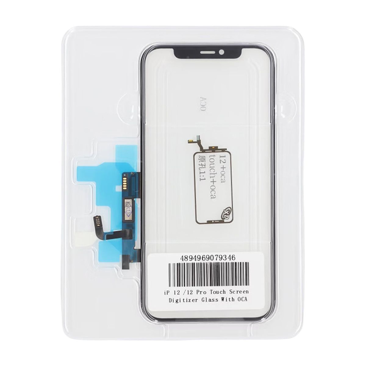iPhone 12/12 Pro Glasskärm med Digitizer och OCA