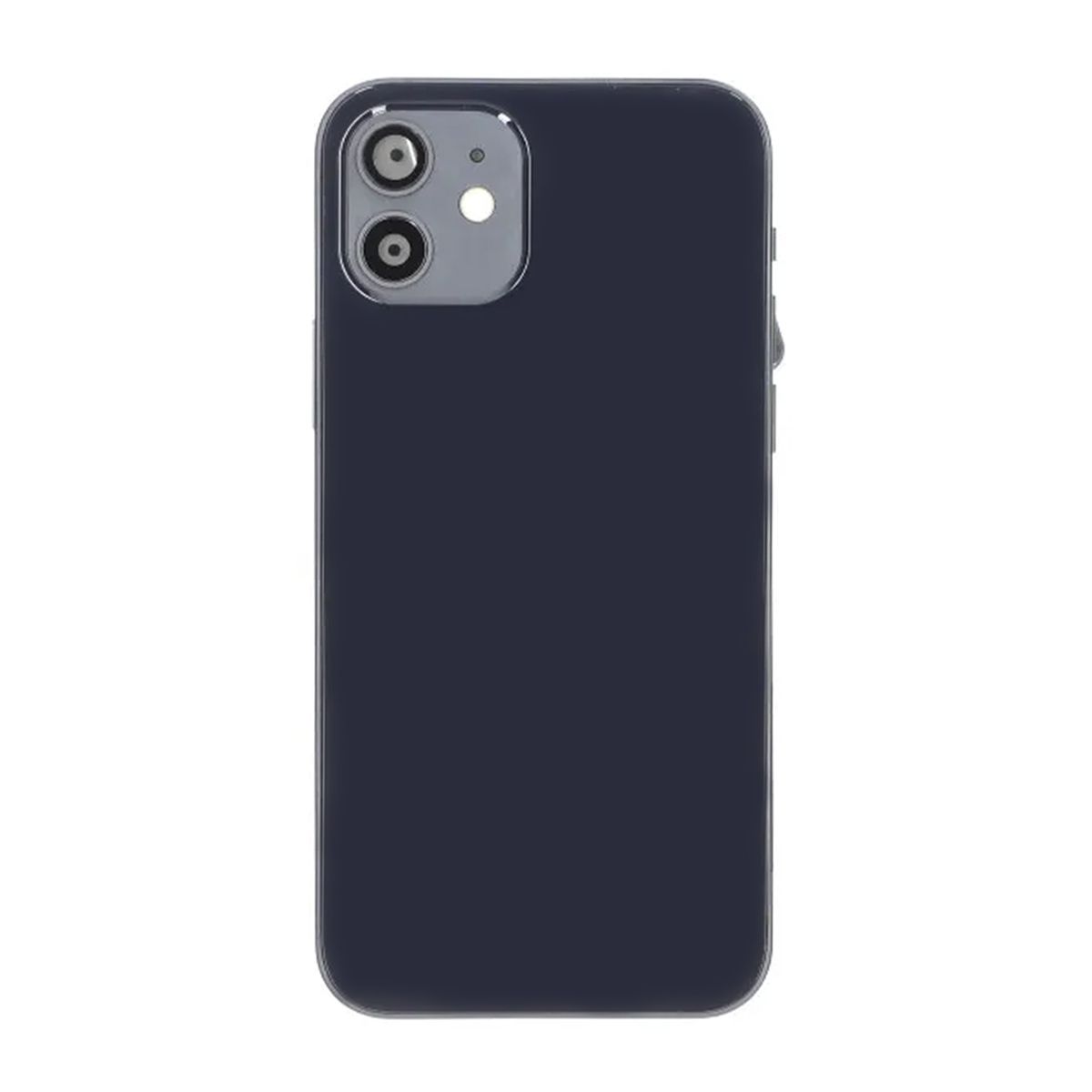 iPhone 12 Back Cover Complete Original Black With Small Parts