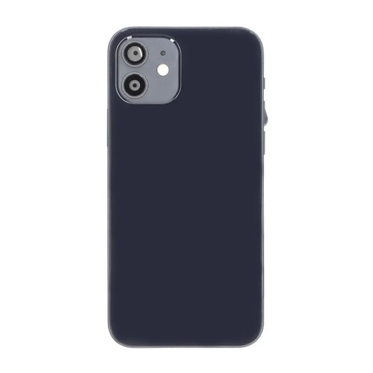iPhone 12 Back Cover Complete Original Black With Small Parts