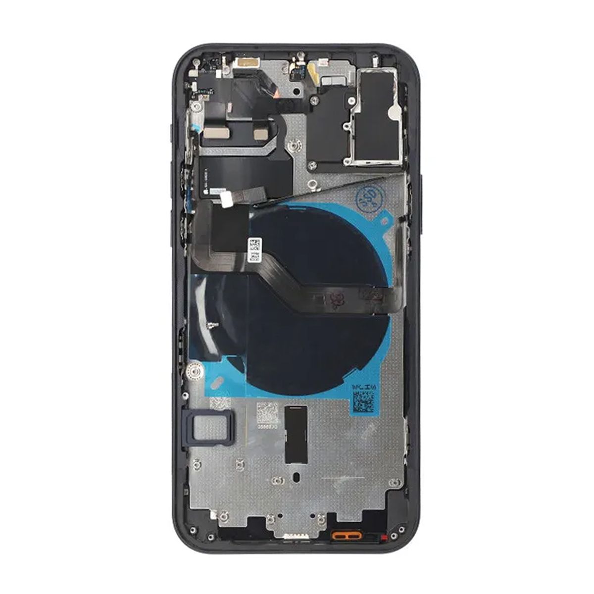 iPhone 12 Back Cover Complete Original Black With Small Parts