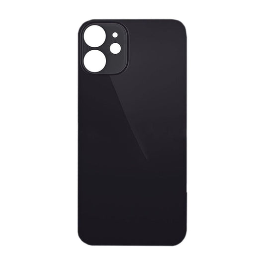 iPhone 12 Back Cover OEM Black-Big Camera Hole Size