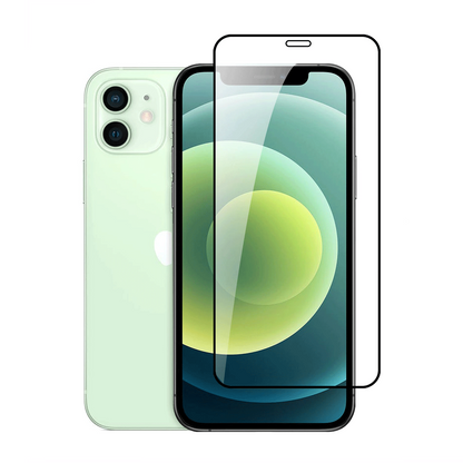 iPhone 12 Mini High aluminum screen printing full screen tempered film(bulk)