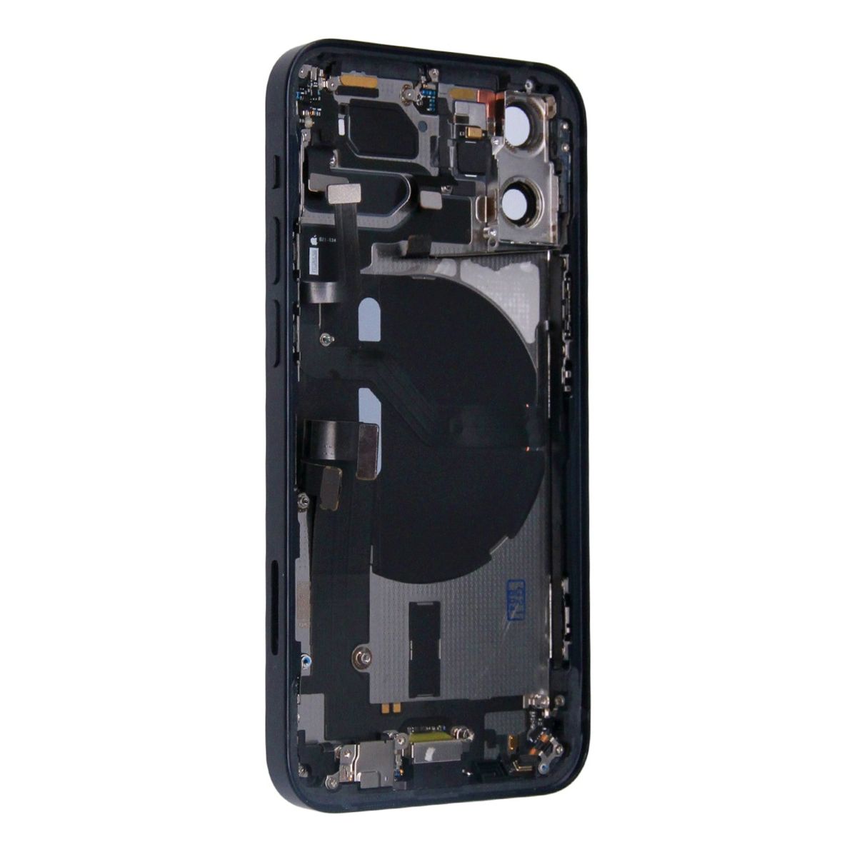 iPhone 12 Mini Back Cover with Full Frame - Black