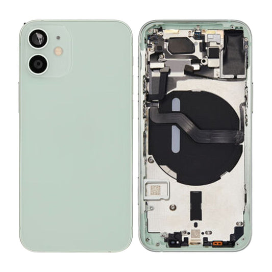 iPhone 12 Mini Back Cover Complete With Small Parts - Green