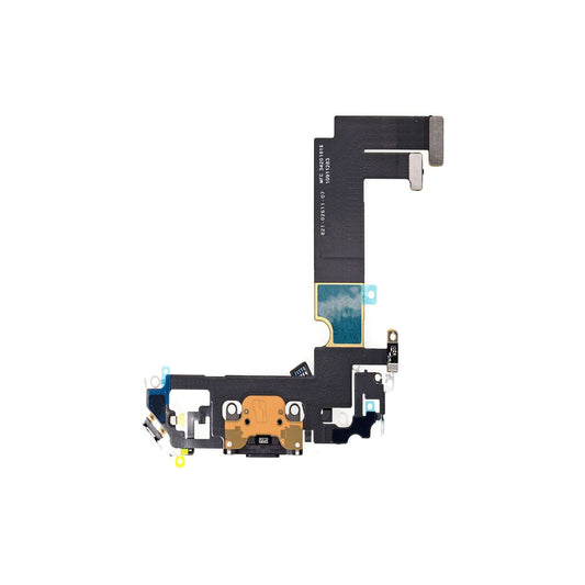 iPhone 12 Mini Laddkontakt Flexkabel - Svart