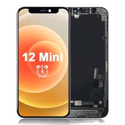 iPhone 12 Mini LCD Skärm Svart (tagen från ny iPhone)