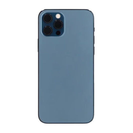 iPhone 12 Pro Baksida med Komplett Ram OEM - Blå