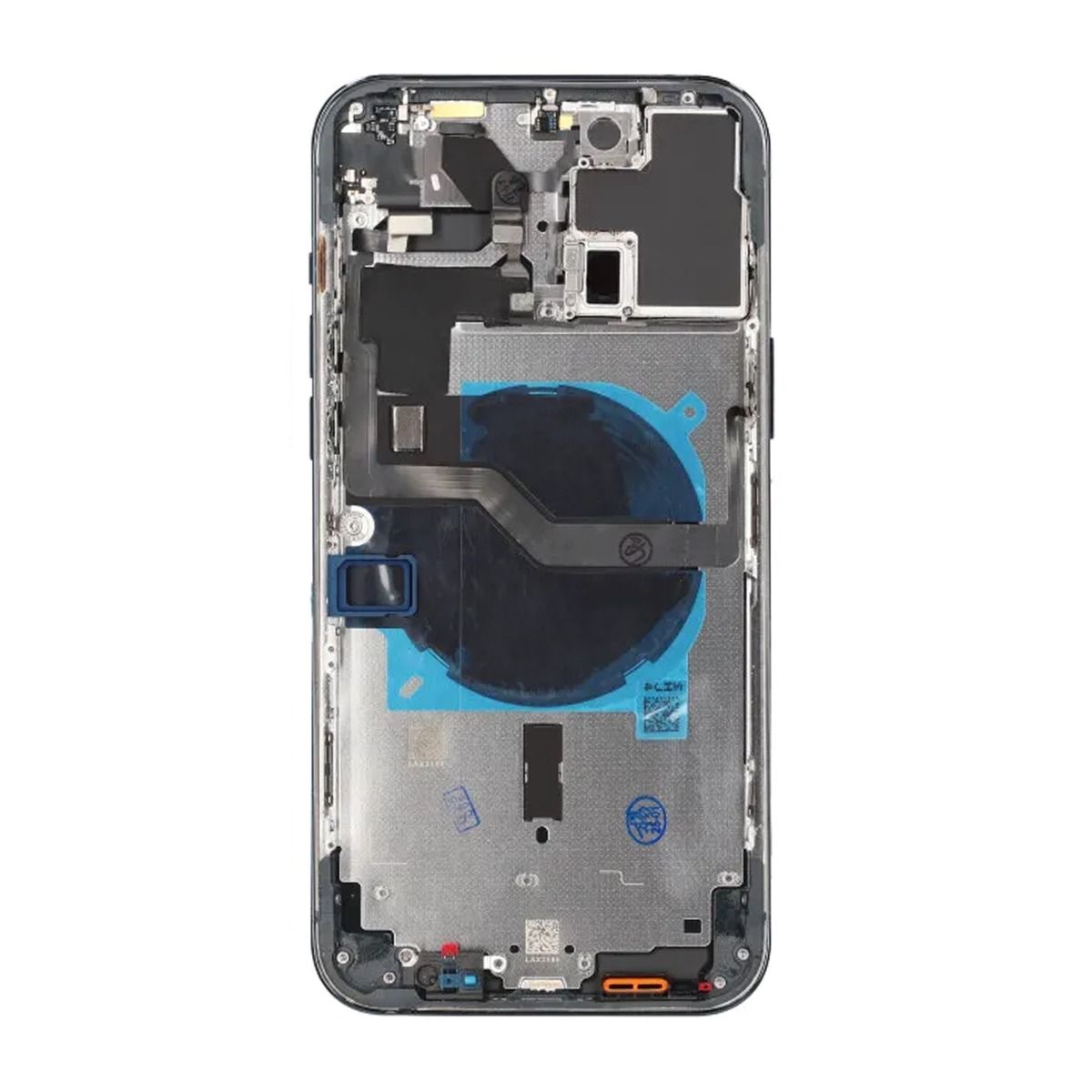 iPhone 12 Pro Max Baksida med Komplett Ram OEM - Blå