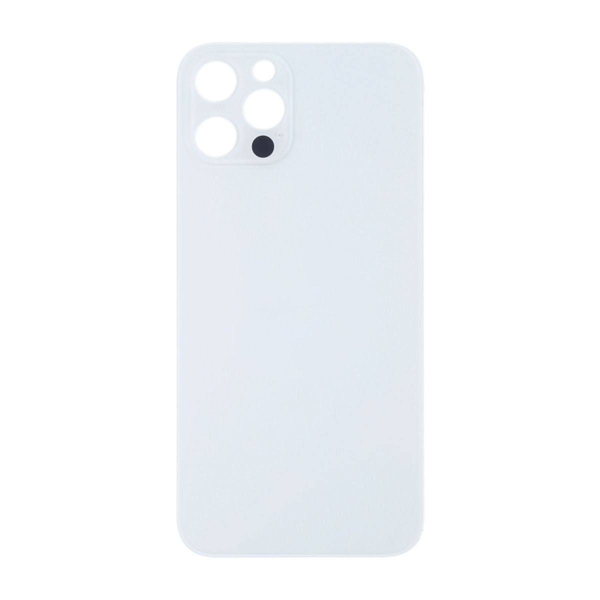 iPhone 12 Pro Max Back Cover OEM White-Big Camera Hole Size