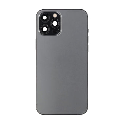 iPhone 12 Pro Max Back Cover with Full Frame - Graphite