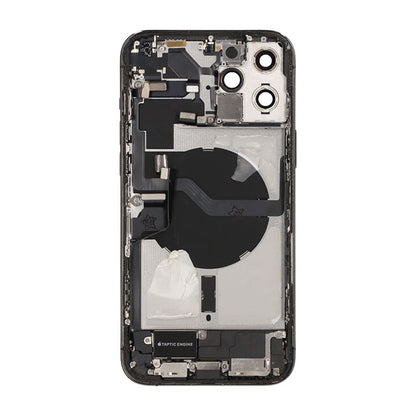 iPhone 12 Pro Max Back Cover with Full Frame - Graphite