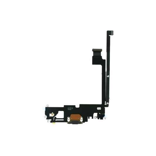 iPhone 12 Pro Max Laddkontakt Flexkabel - Svart
