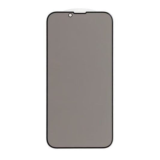 iPhone 13/13 Pro/14/16e Full Privacy Tempered Glass with Packing