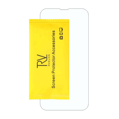 iPhone 13/13 Pro/14/16e Screen Protector - Tempered Glass Aluminum 2.5D Transparent (Bulk)