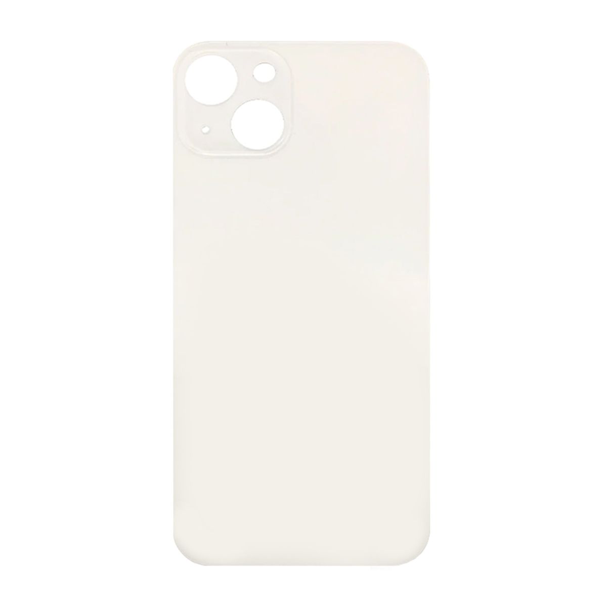iPhone 13 Back Cover OEM White-Big Camera Hole Size