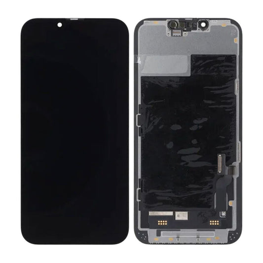 iPhone 13 OLED Skärm - Svart (tagen från ny iPhone)