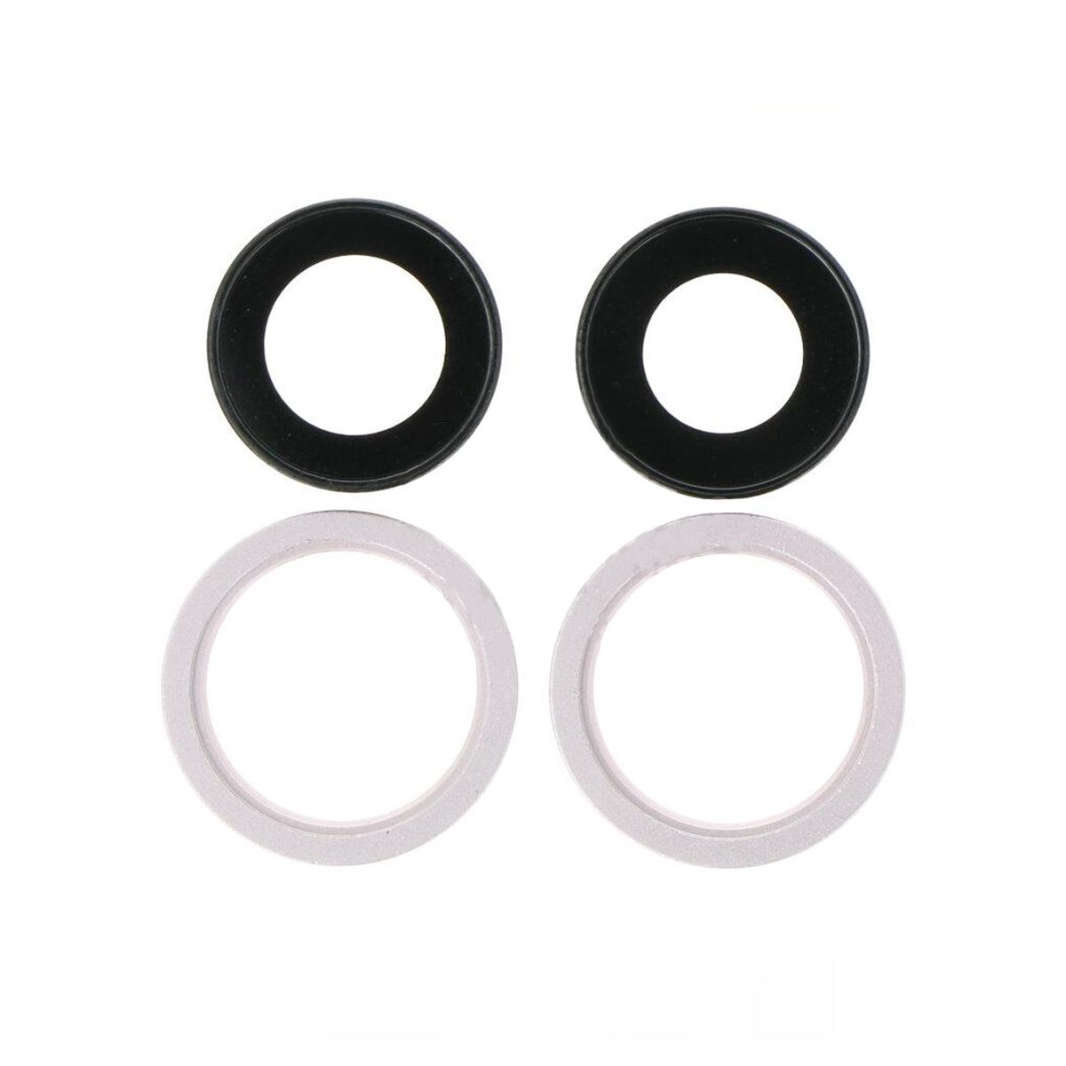 iPhone 13 Mini/13 Kameralins med Ram - Rosa