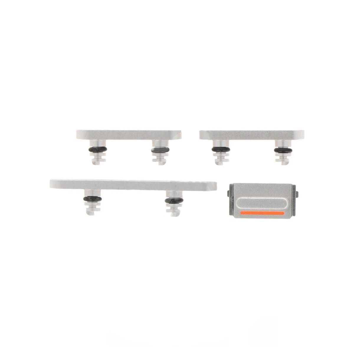 iPhone 13/13 Mini Sidoknappar - Vit