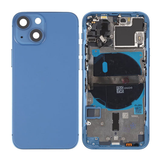 iPhone 13 Mini Back Cover Complete With Small Parts - Blue