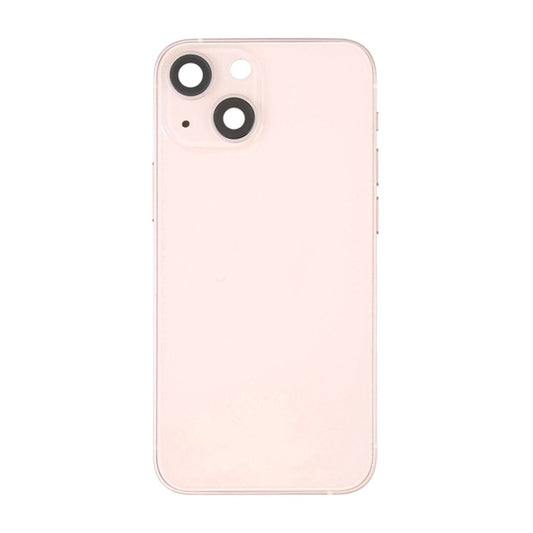 iPhone 13 Mini Baksida Komplett Med Smådelar - Rosa