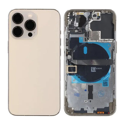 iPhone 13 Pro Back Cover Complete OEM Gold With Small Parts