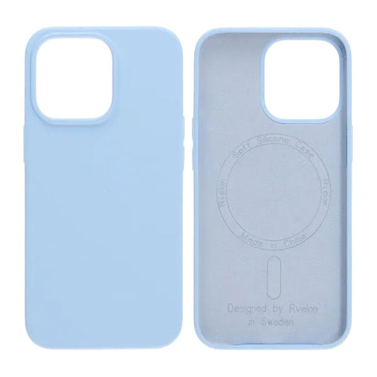 iPhone 13 Pro Case - Silicone With Magsafe Rvelon Sky Blue