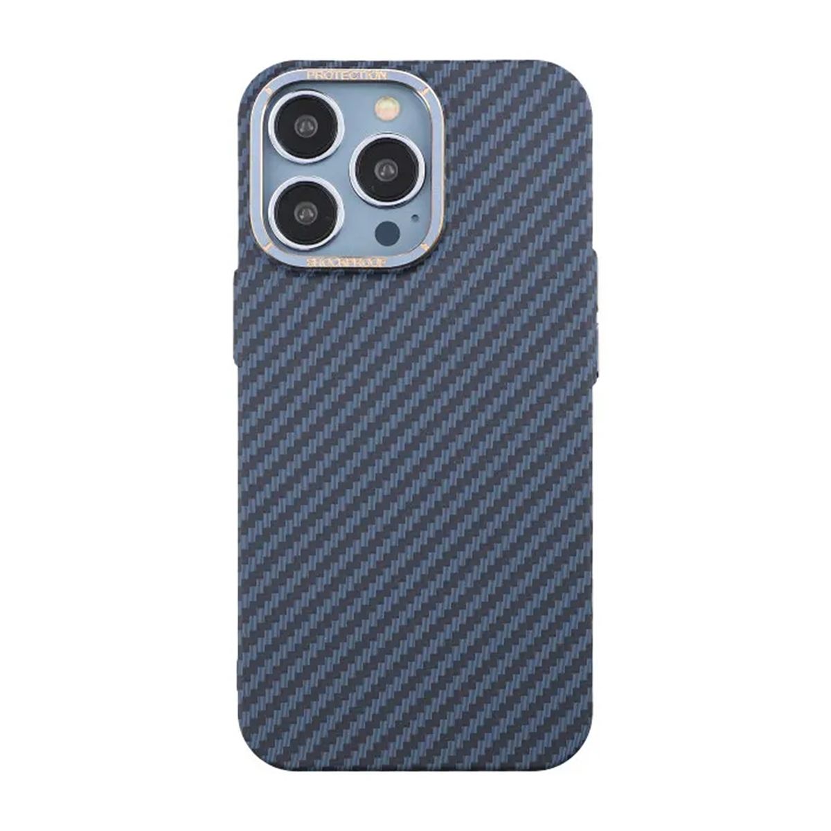 Carbon Fiber Case iPhone 13 Pro - Blue