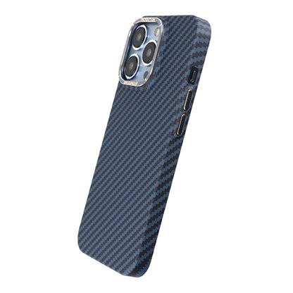 Carbon Fiber Case iPhone 13 Pro - Blue