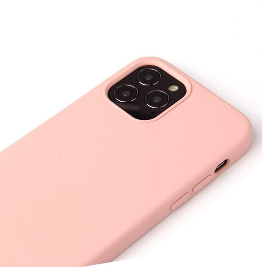 Silicone iPhone 13 Pro Mobile Case - Light Pink