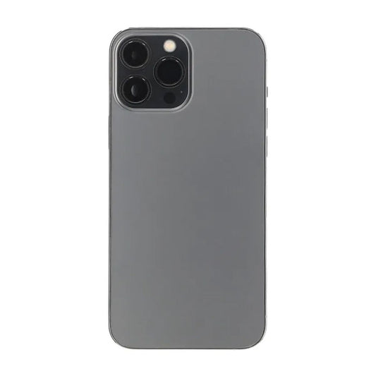 iPhone 13 Pro Max Back Cover Complete OEM Black With Small Parts