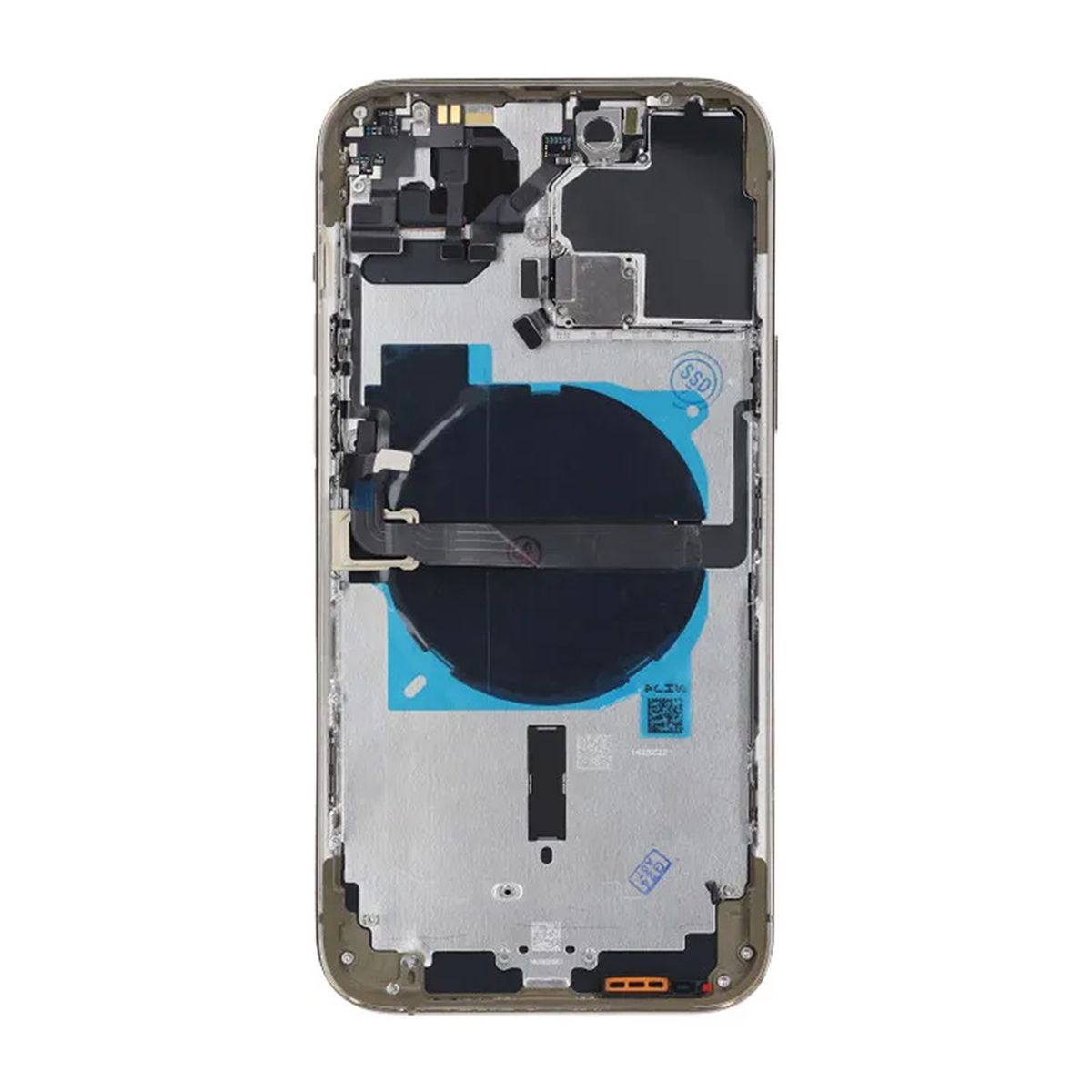 iPhone 13 Pro Max Back Cover Complete OEM Gold With Small Parts