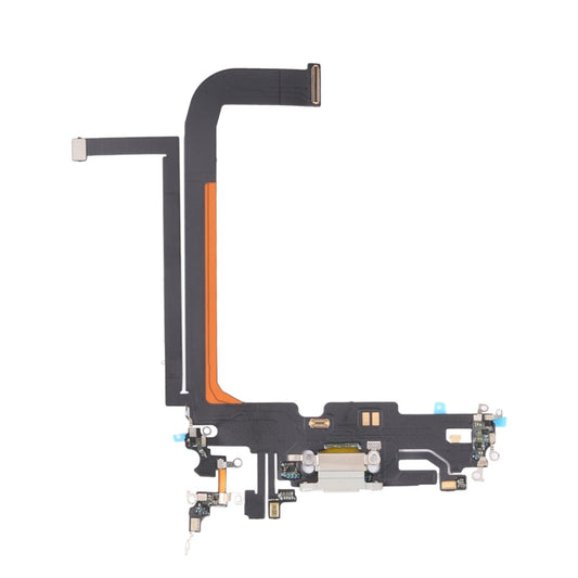 iPhone 13 Pro Max Charging Connector Flex Cable White Original