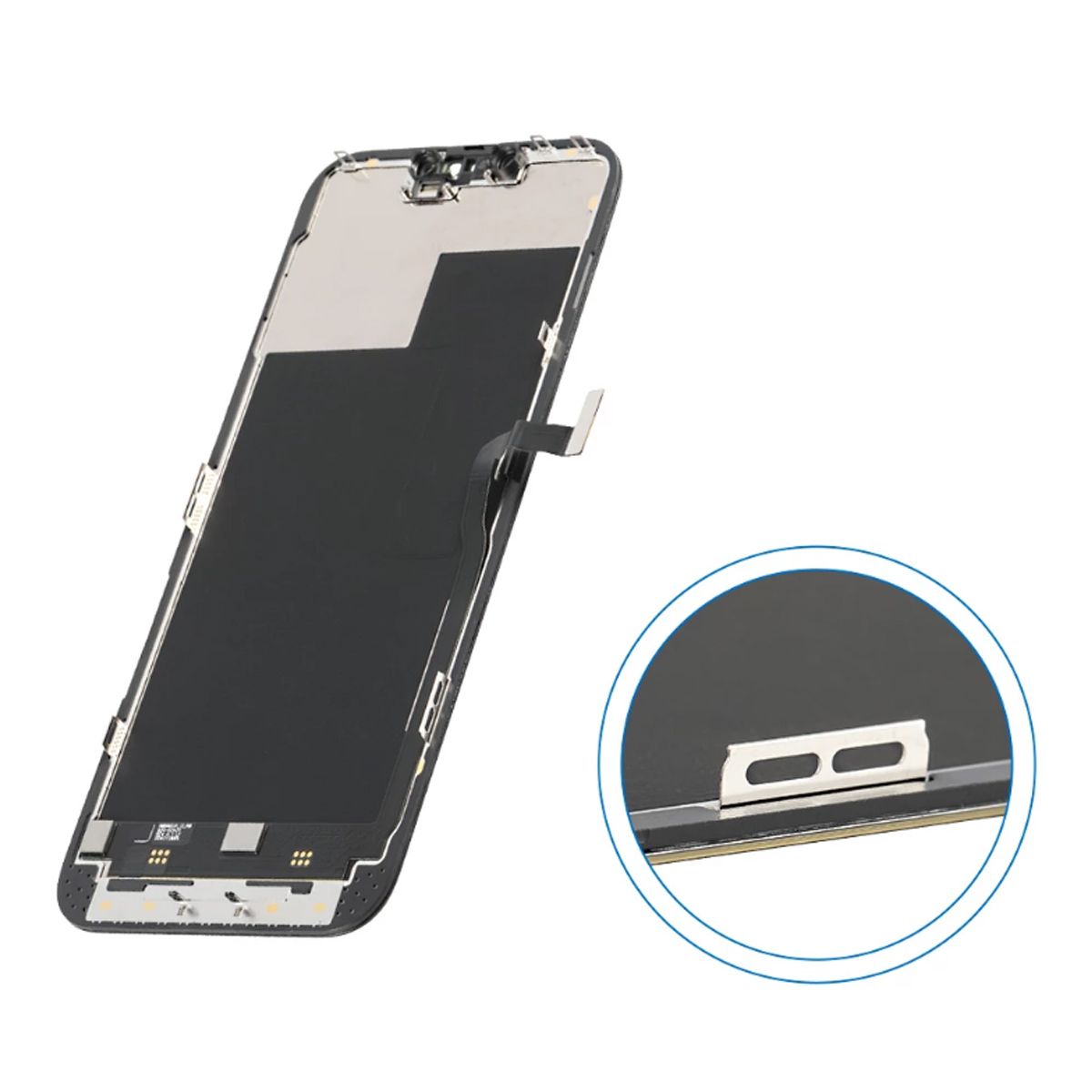 iPhone 13 Pro Max OLED Skärm - Svart (Tagen från ny iPhone)