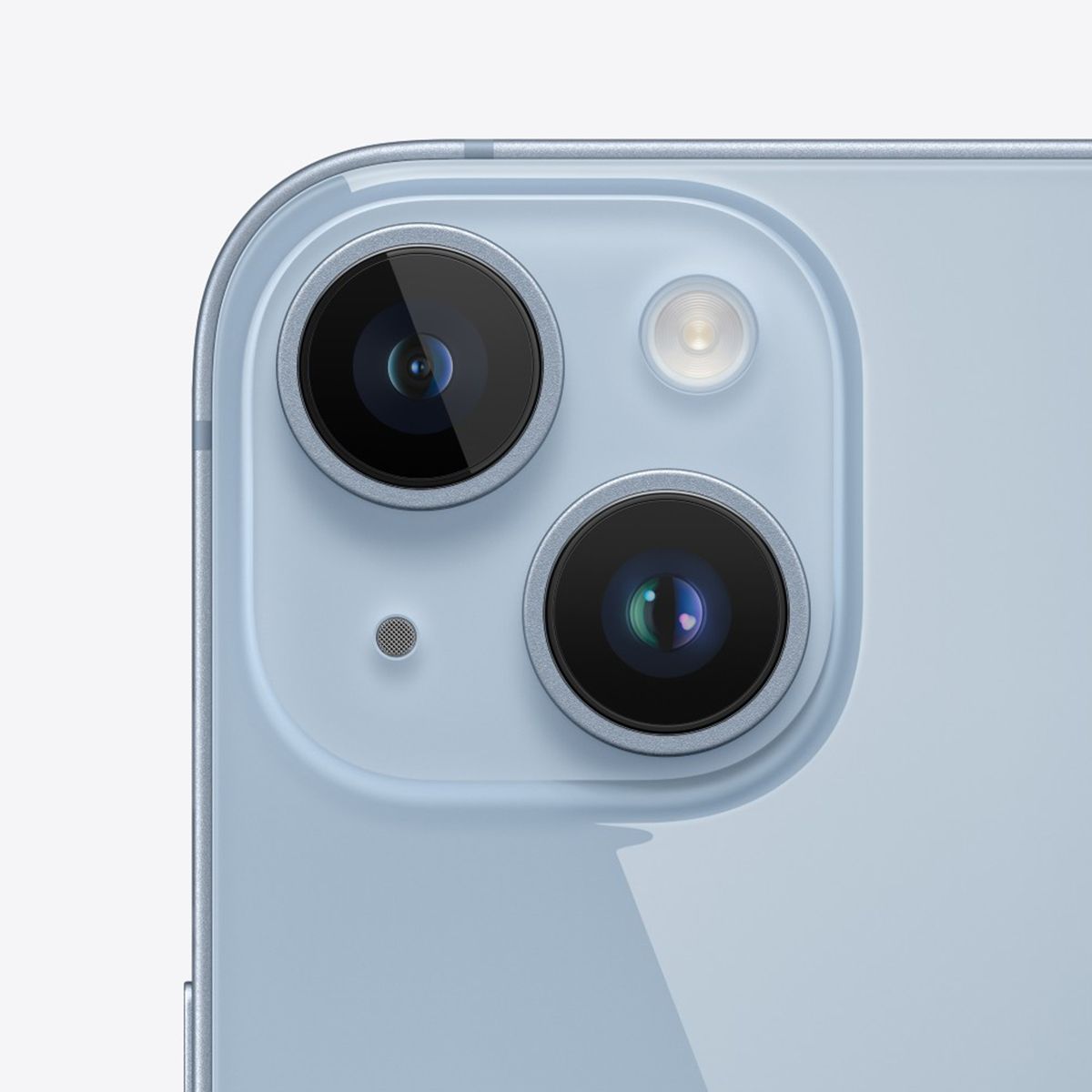 iPhone 14 Camera Lens with Frame - Blue