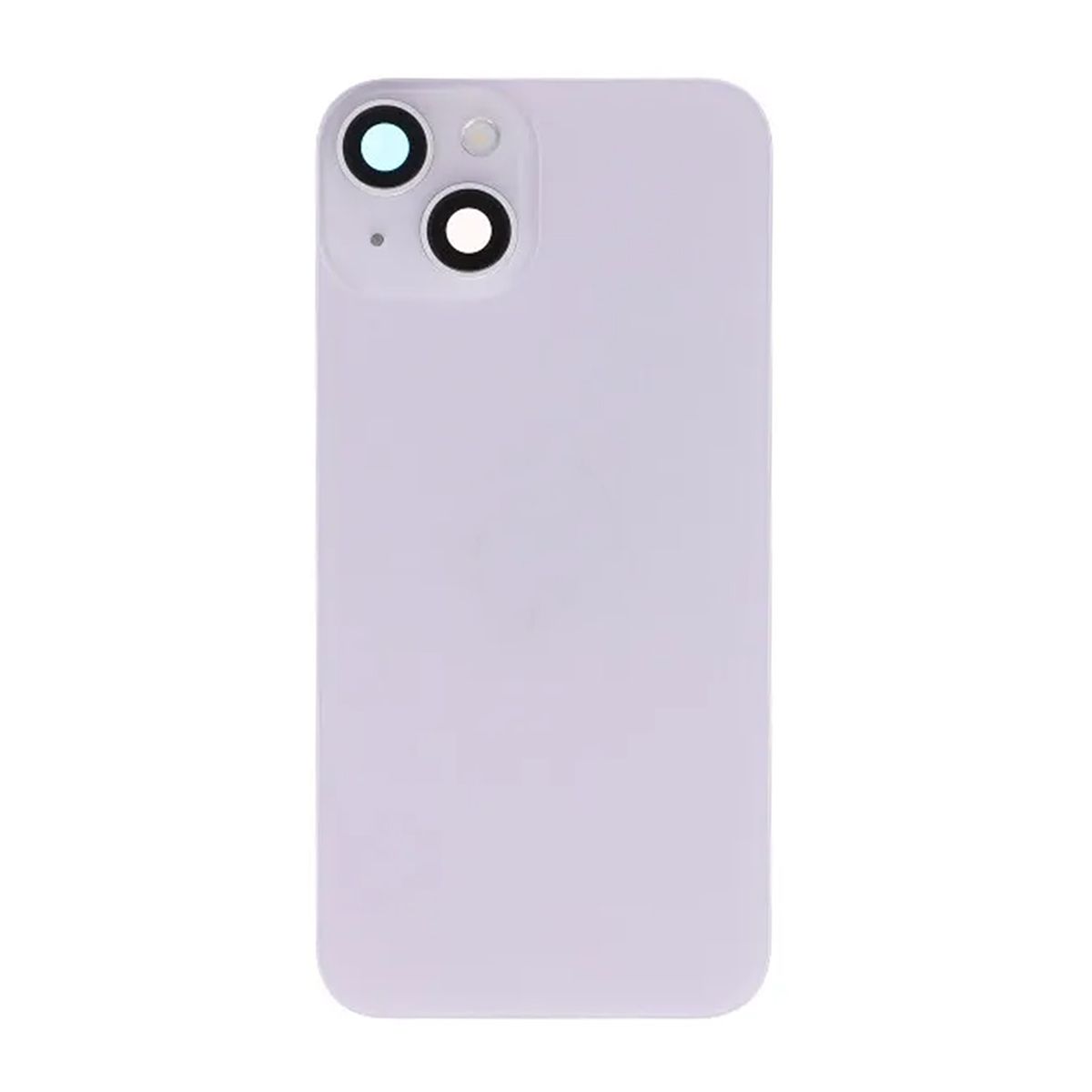 iPhone 14 Back Cover Glass OEM Purple With Small Parts Magsafe Magnet