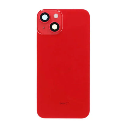 iPhone 14 Back Cover Glass OEM Red With Small Parts Magsafe Magnet