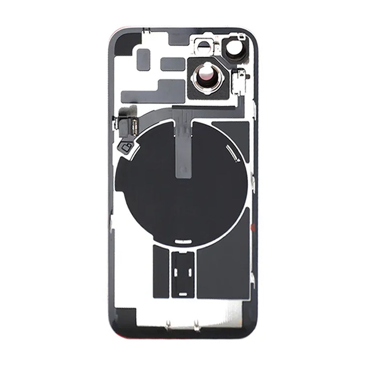 iPhone 14 Back Glass with Adhesive Tape - Red