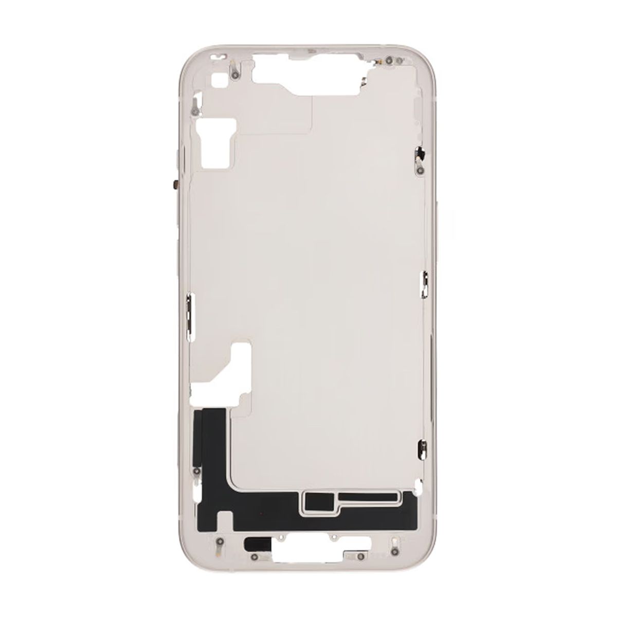 iPhone 14 Mittenram med smådelar OEM - Vit