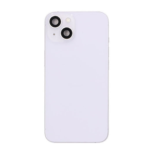 iPhone 14 Baksida med Komplett Ram - Lila