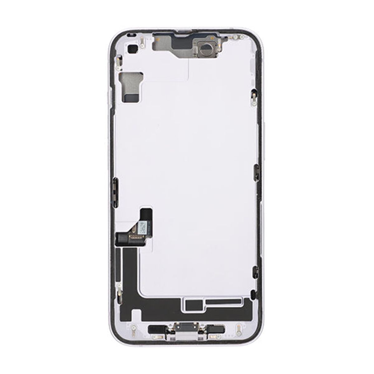 iPhone 14 Baksida med Komplett Ram - Lila