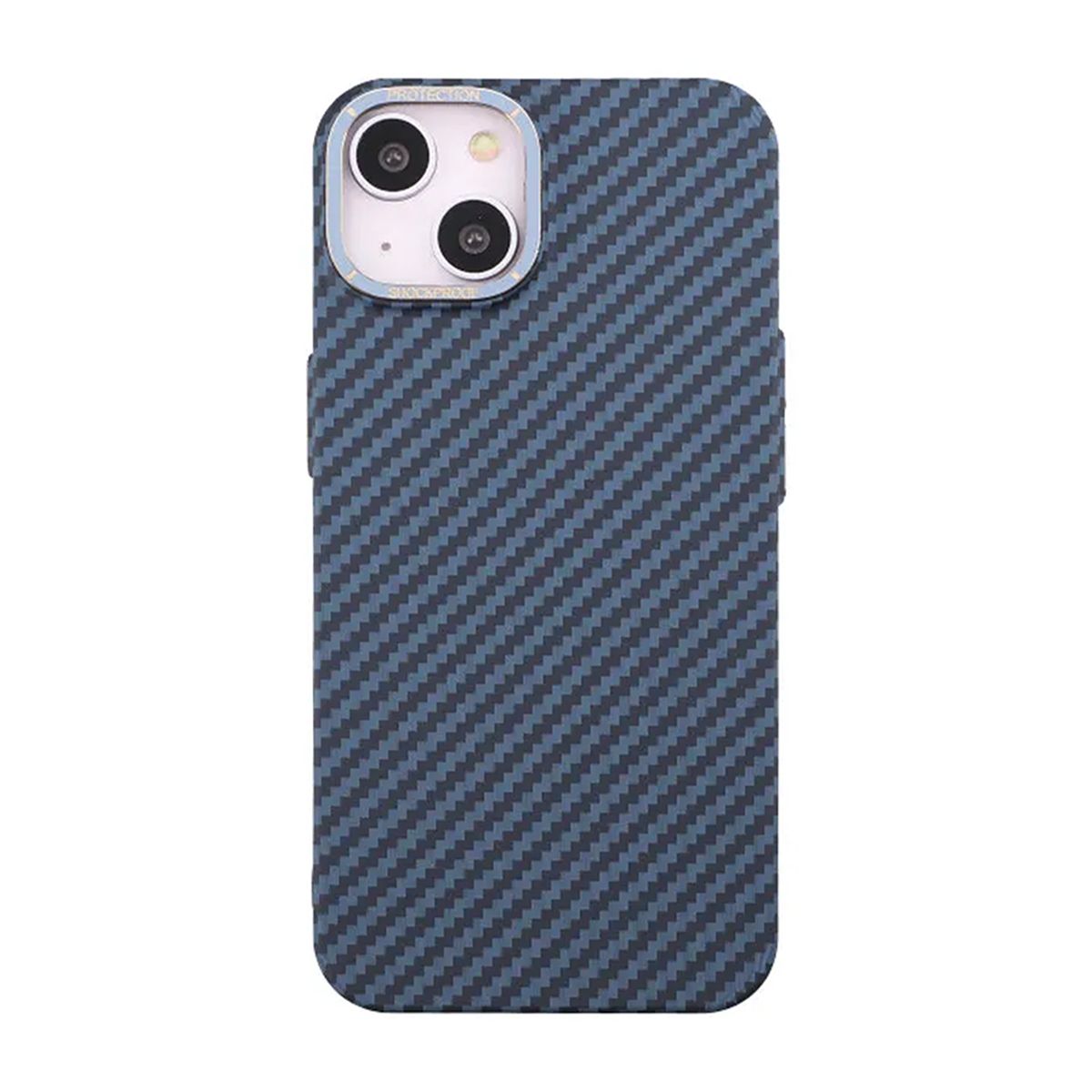 Carbon Fiber Case iPhone 14 - Blue