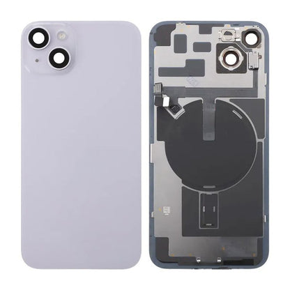 iPhone 14 Plus Baksida Glas Komplett - Lila