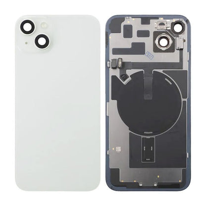 iPhone 14 Plus Baksida Glas Komplett - Vit