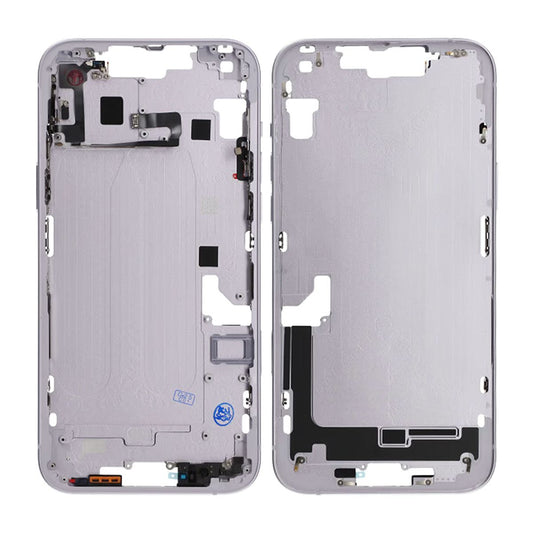 iPhone 14 Plus Mittenram med smådelar OEM - Lila