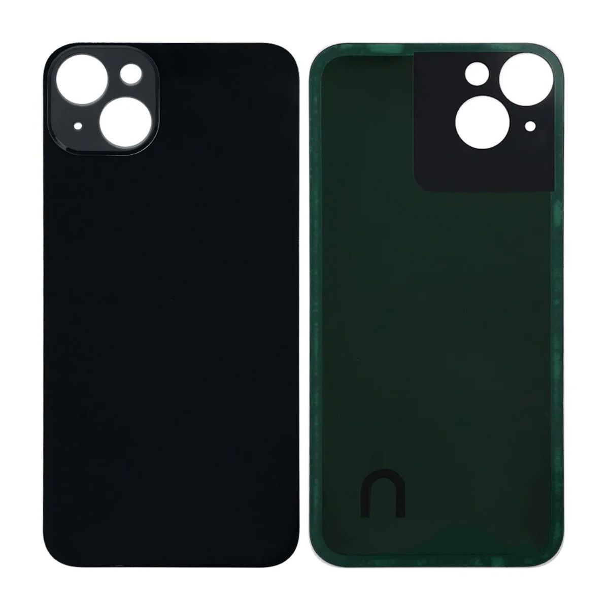 iPhone 14 Plus Baksida Glas - Svart
