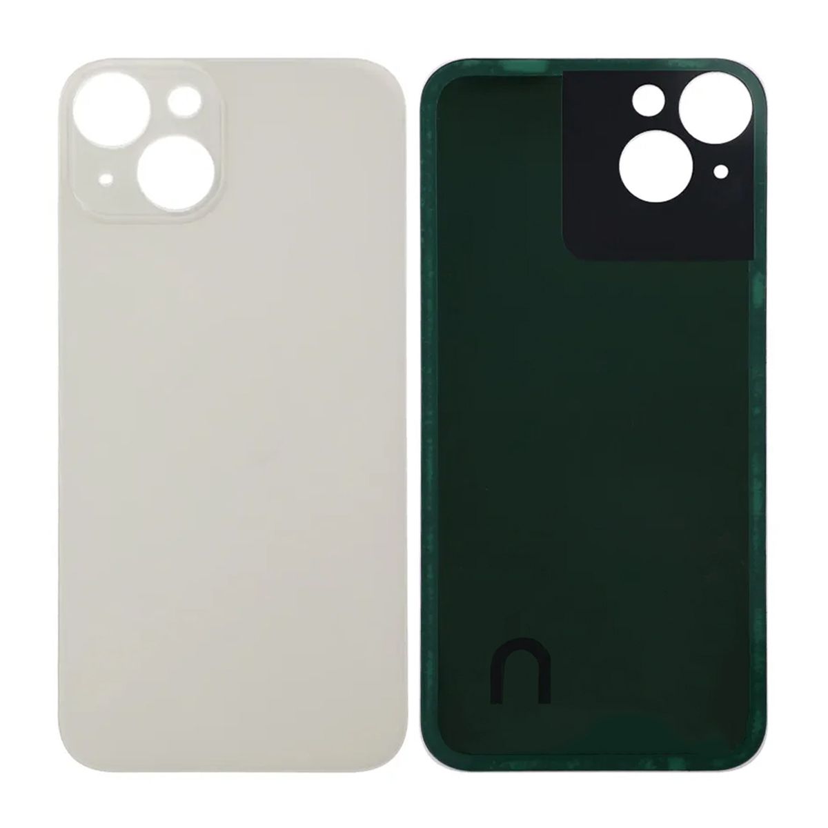 iPhone 14 Plus Baksida Glas - Vit